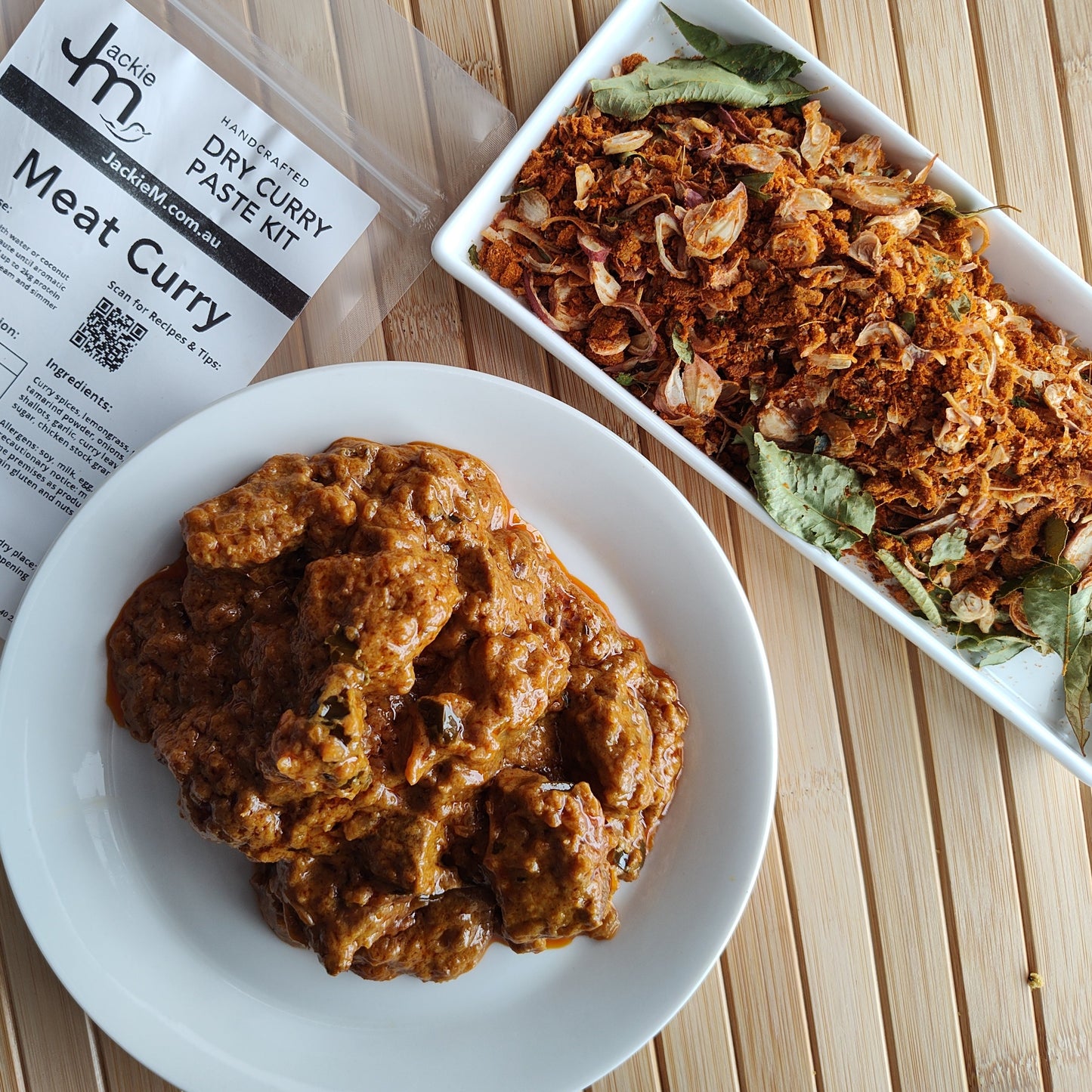 Handcrafted - Meat Curry Dry Curry Paste Kit