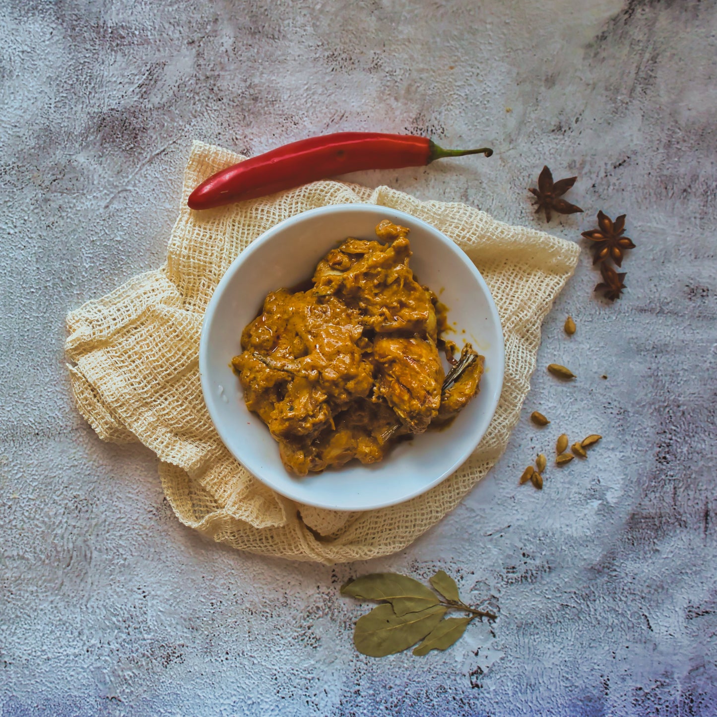 Handcrafted - Mild Rendang Dry Curry Paste Kit