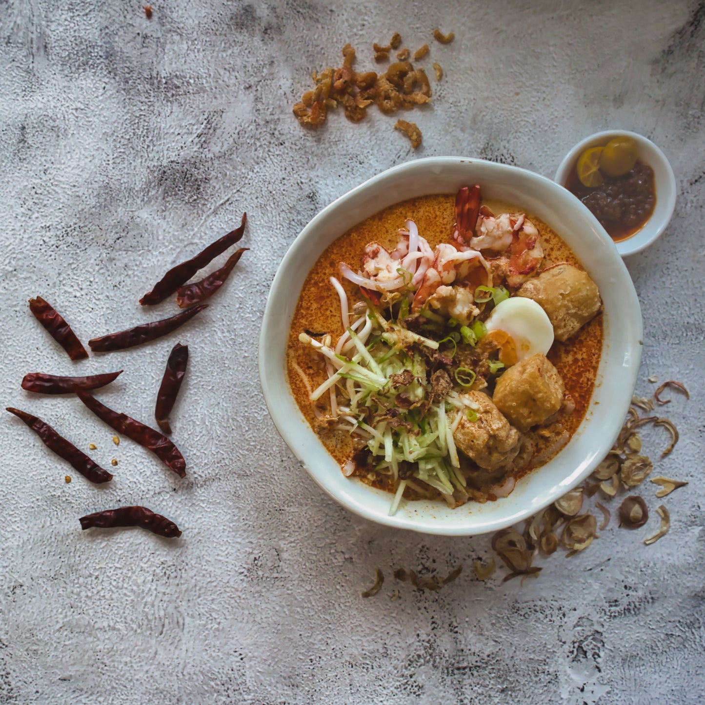Handcrafted - Laksa Nyonya Dry Spice Paste Kit