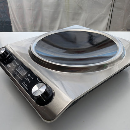 Portable Concave Induction Wok Stove (3500W)